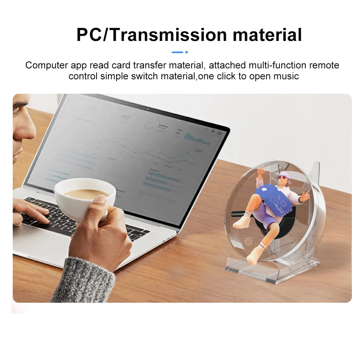 PixiFan™ - Holographic Fan With Images
