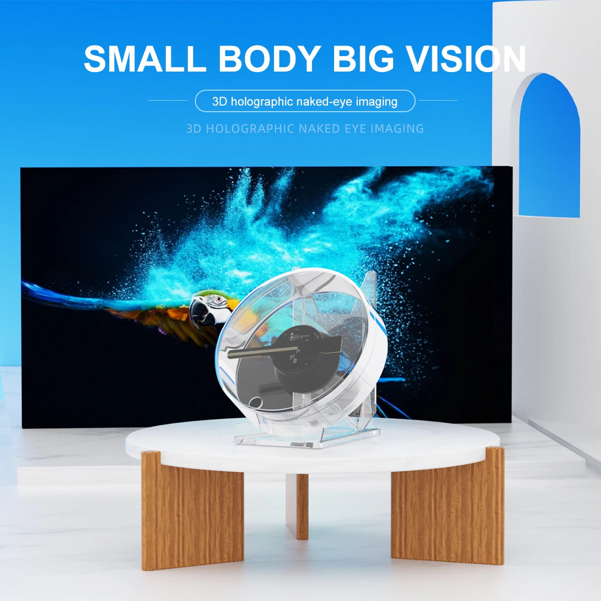 PixiFan™ - Holographic Fan With Images